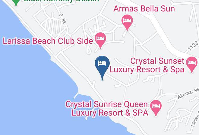 Manavgat - Paloma Perissia Maps