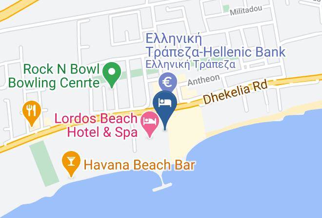 Pyla - Sentido Sandy Beach Maps