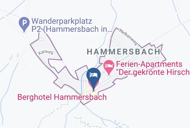 Garmisch Partenkirchen - Berghotel Hammersbach Maps