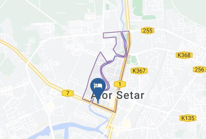 Daerah Kota Setar - Sentosa Regency Hotel Maps