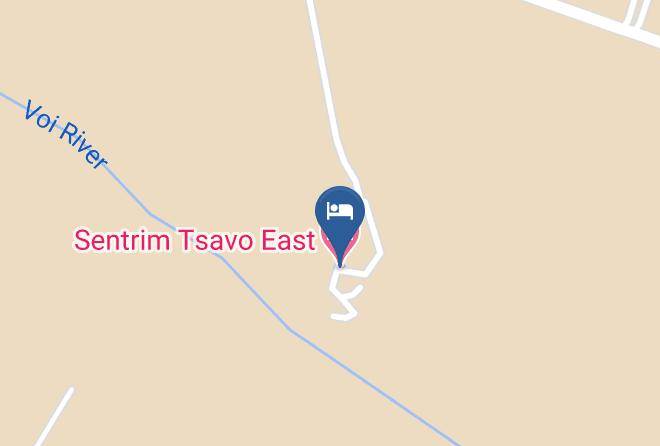 Taita Taveta - Sentrim Tsavo East Maps