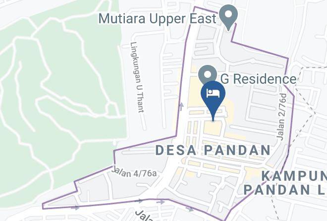 Kuala Lumpur - Sentrio Pandan Maps