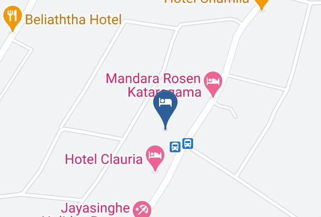 Badulla - Senuri Holiday Resort Maps