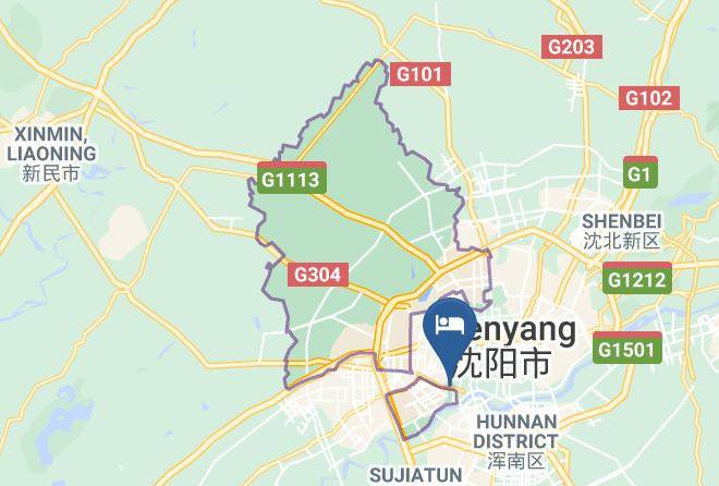 Shenyang - Senyuan Hotel Maps