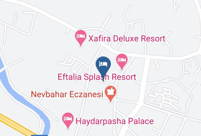 Alanya - Senza The Inn Resort & Spa Hotel Maps