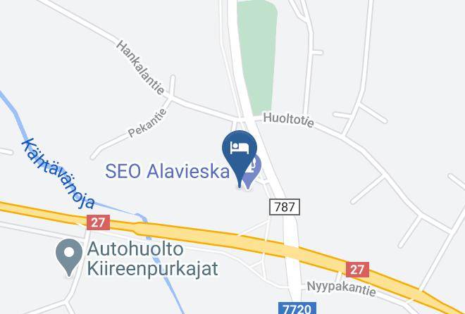 Alavieska - Seo Motel Alavieska Maps