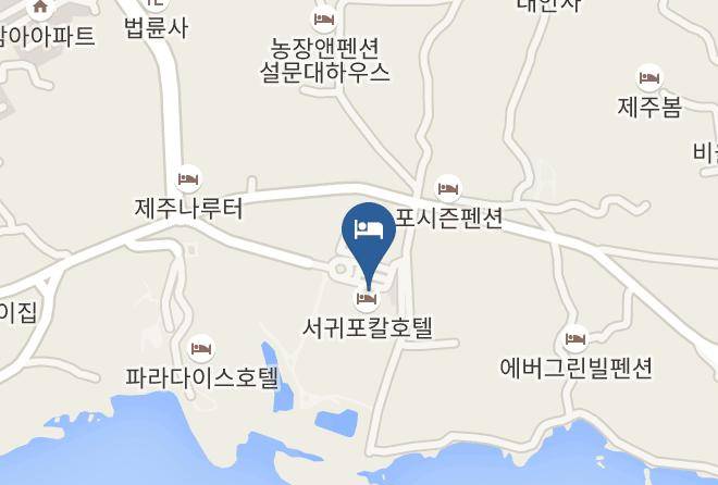 Seogwiposi - Seogwipo Kal Hotel Maps