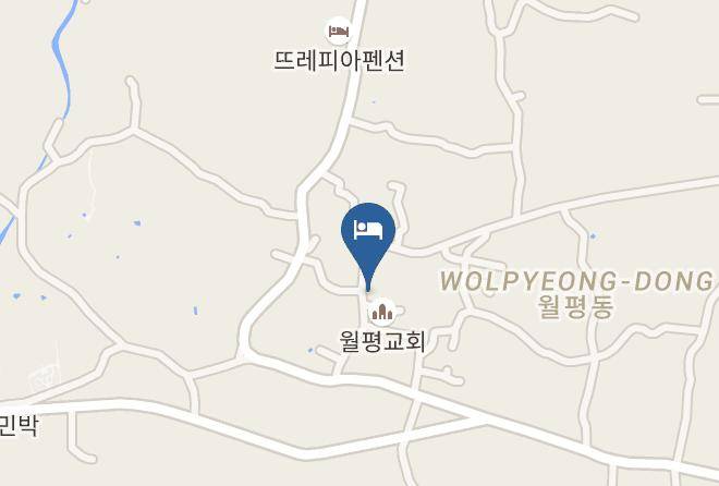 Seogwipo Wolpyeong I Kiz Pension Kaart - Jejudo - Seogwiposi