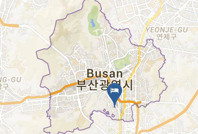 Busanjingu - Seomyeon G&g Motel Maps