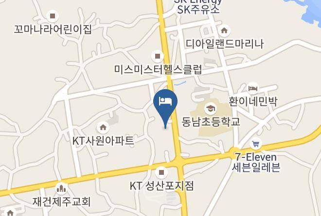 Seogwiposi - Seongsan Aqua Beach Hotel Maps