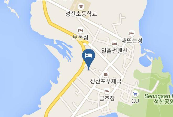 Hu An Stay Hotel Map - Jejudo - Seogwiposi