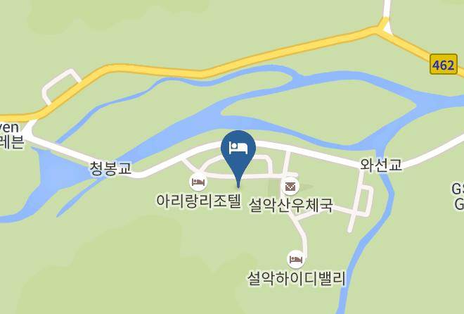 Seorak Park Resort Map