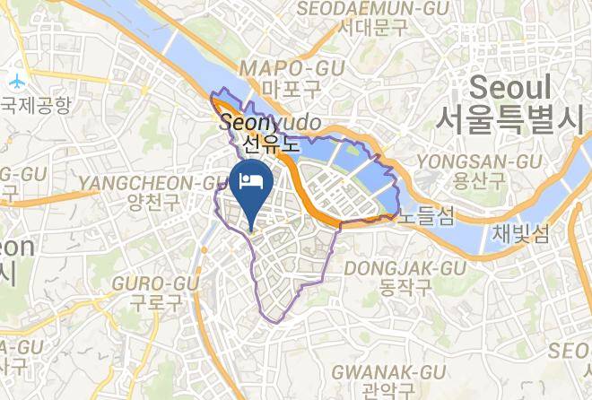 Seoul Jj House Carta Geografica - Seoul - Yeongdeungpogu