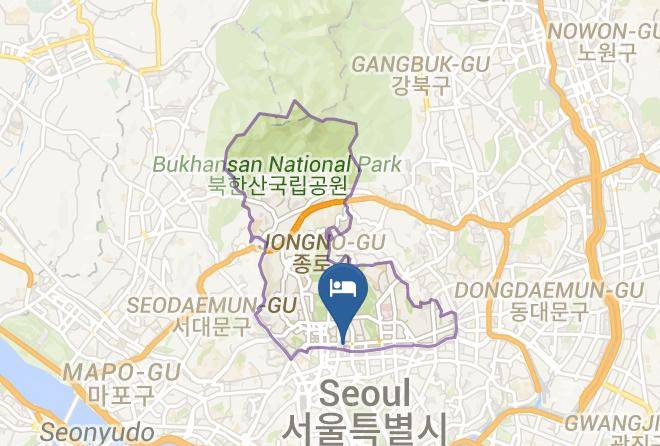 Jongnogu - Seoul Mg Hotel Jonggak Maps