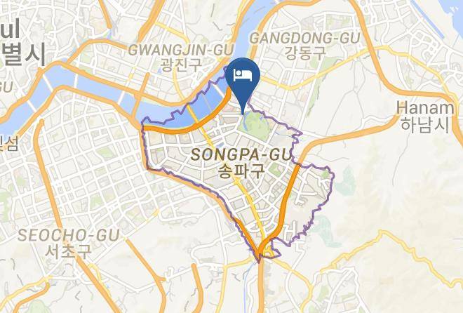 Songpagu - Seoul Olympic Parktel Maps