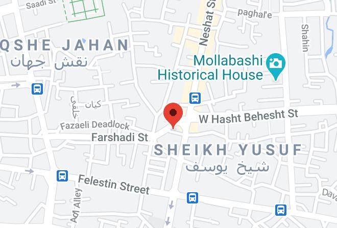 Isfahan - Sepahan Hotel Maps