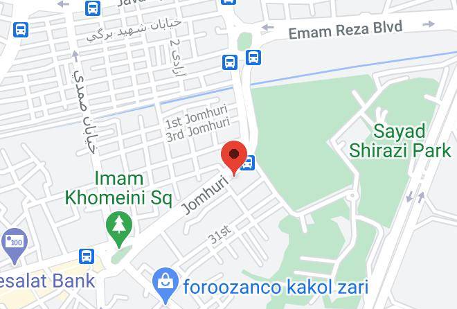 Birjand - Sepehr Hotel Maps