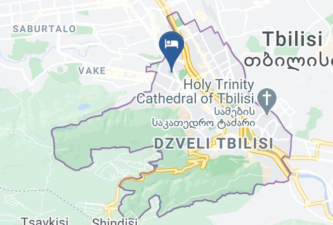 Tbilisi - Sephia Hotel Maps