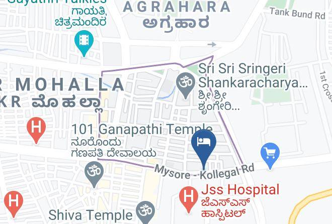 Mysore - Sepoy Grande Hotel Mysore Maps