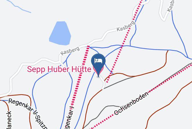 Gmunden - Sepp Huber Hutte Maps