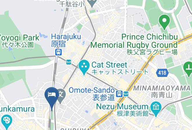 Shibuya Ward - Sequence Miyashita Park Maps