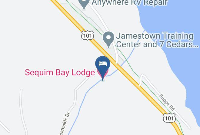 Clallam - Sequim Bay Lodge Maps