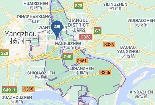 Yangzhou - Sequoia Hotel Maps