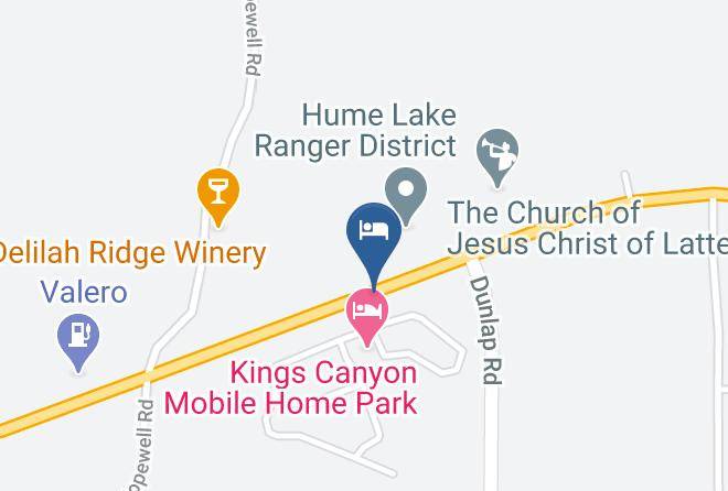 Fresno - Sequoia Rv Park Maps