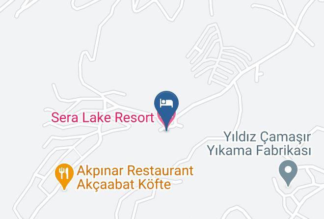 Akcaabat - Sera Lake Resort Hotel Maps