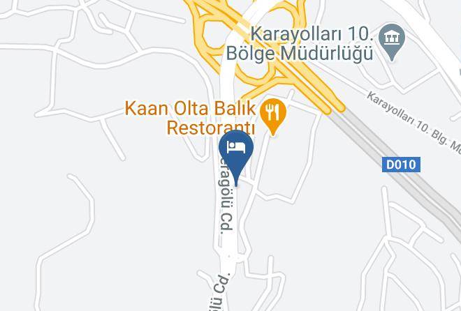 Akcaabat - Sera Nature Hotel Maps