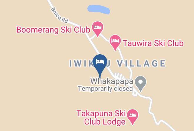 Ruapehu - Serac Ski Club Maps