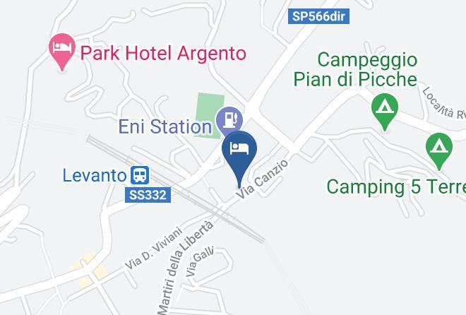 La Spezia - B&b Serafina Maps
