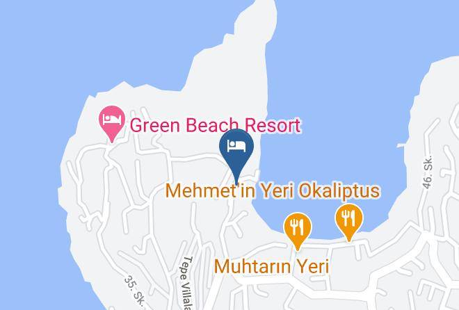 Bodrum - Serafina Mare Deluxe Residence Mare Beach Maps