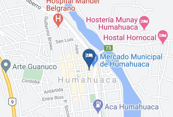 Humahuaca - Serafina Posada Humahuca Maps