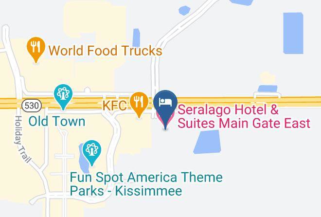 Osceola - Seralago Hotel & Suites Main Gate East Maps