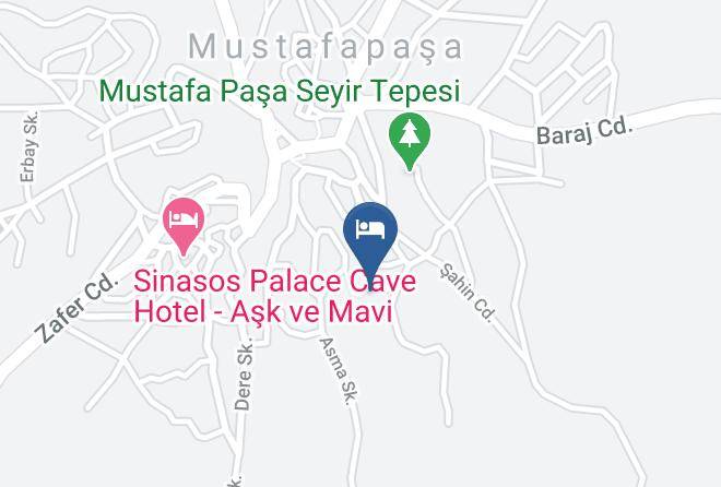 Urgup - Seraphim Cave Cappadocia Maps