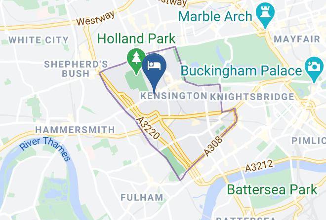 London - Seraphine Kensington Olympia Maps