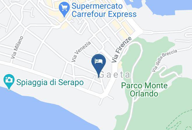 Latina - Serapo Bed And Breakfast Maps