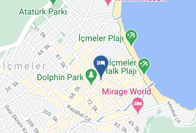 Marmaris - Seray Deluxe Hotel Maps