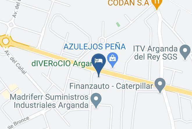 Madrid - Sercotel Ab Arganda Maps
