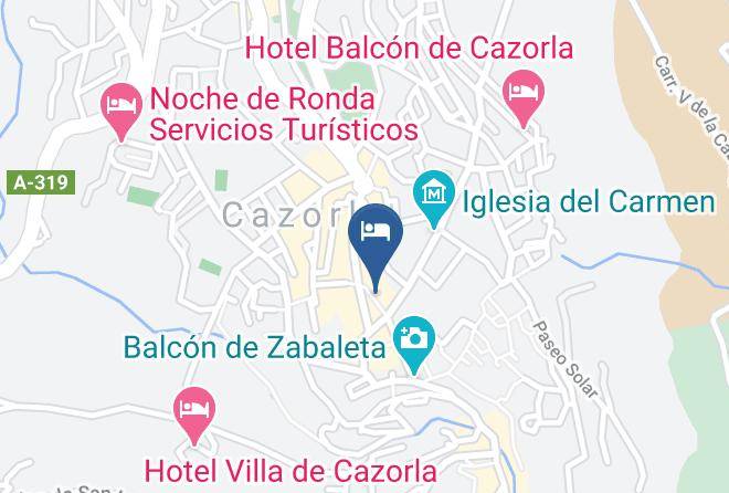 Jaen - Sercotel Ciudad De Cazorla Maps