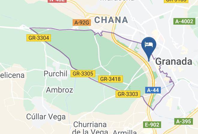 Granada - Gran Hotel Luna De Granada Maps
