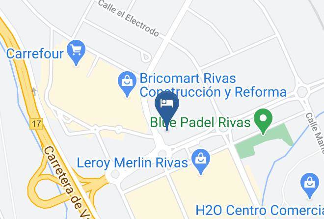 Sercotel Hotel Ab Rivas Map