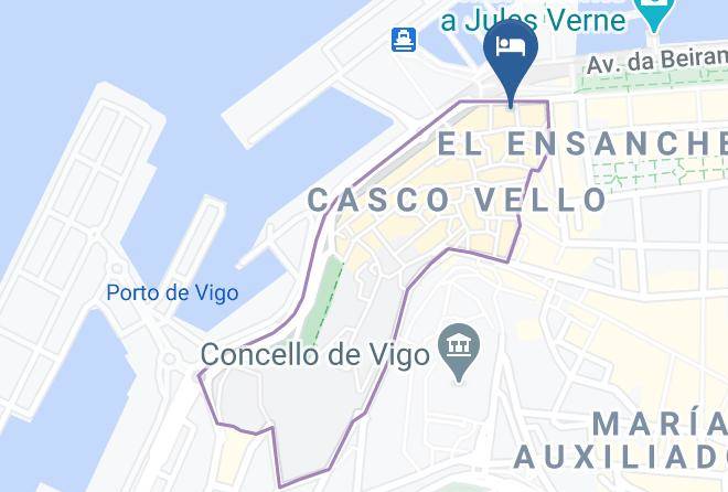 Sercotel Bahia De Vigo Map