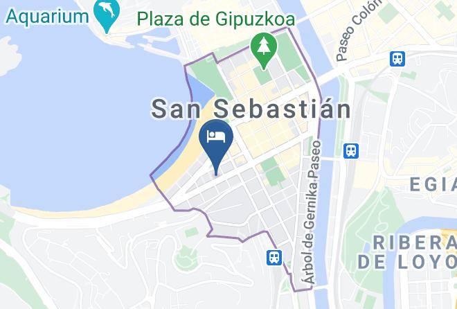 Gipuzkoa - Sercotel Hotel Europa Maps