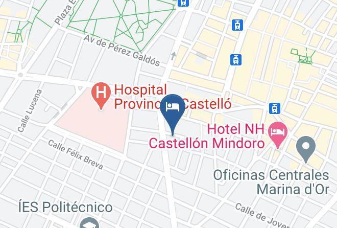 Castellon - Hotel Jaime I Castellon Maps