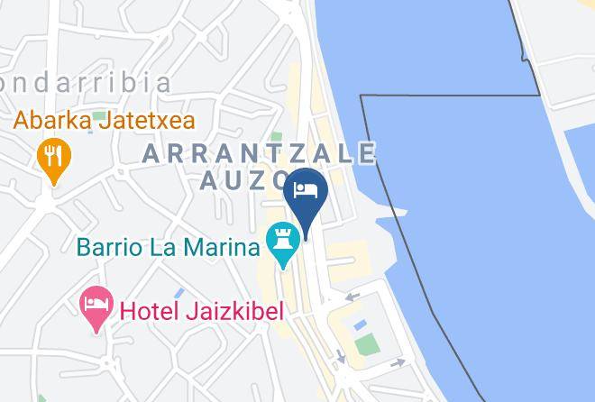 Gipuzkoa - Sercotel Hotel Jauregui Maps