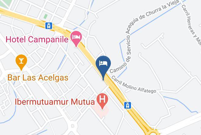 Murcia - Sercotel Hotel Jc1 Murcia Maps