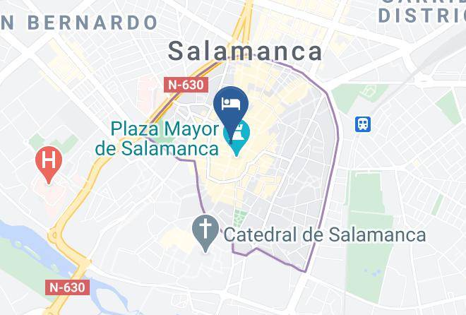 Sercotel Hotel Las Torres Salamanca Map