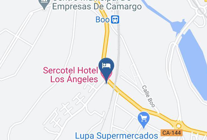 Sercotel Hotel Los Angeles Map